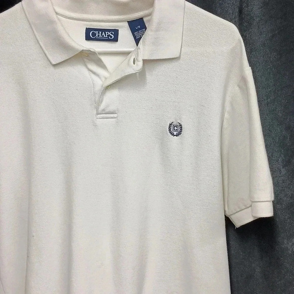 white button up  Polo size large champs like new - Picture 3 of 6